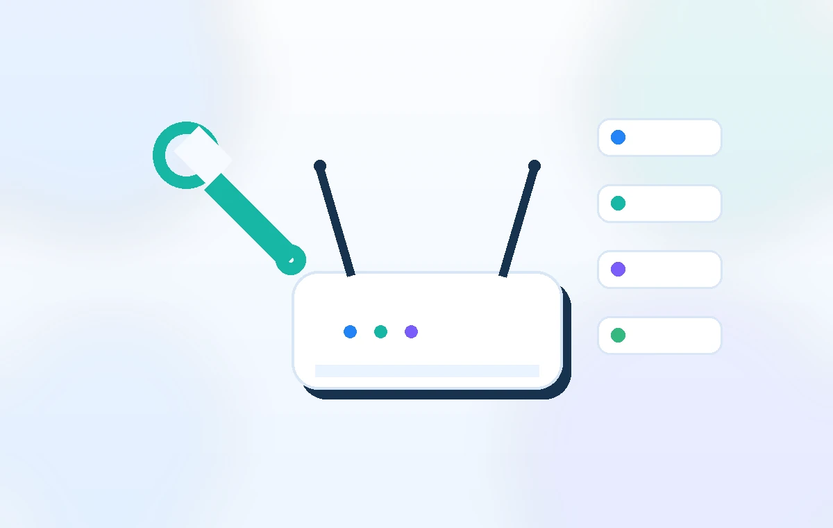 Asus Merlin setup router illustration