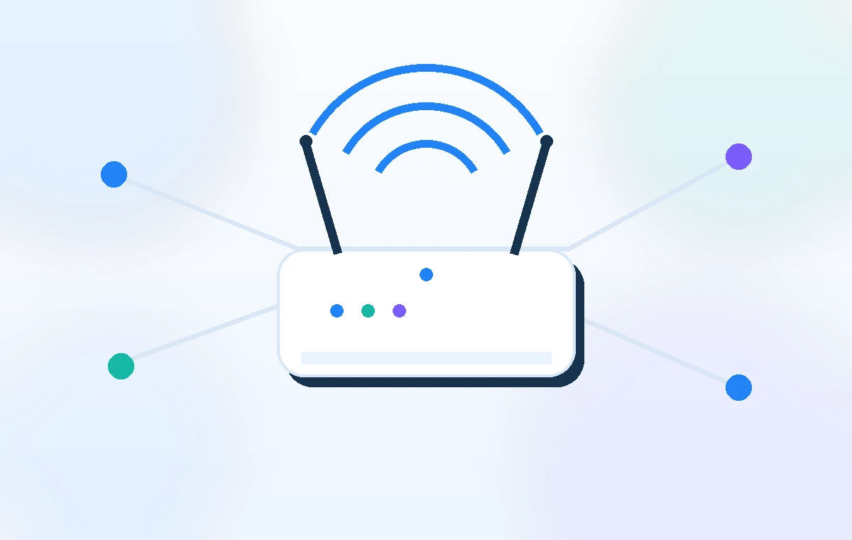 Asus Merlin router network illustration